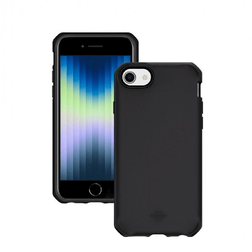 Mobilis 066023 custodia per cellulare 119 cm 4.7 Cover Nero (SPECTRUM CASE FOR IPHONE SE - - SOLID BLACK MAT - SOFT BAG) Mobilis 066023 custodia per c