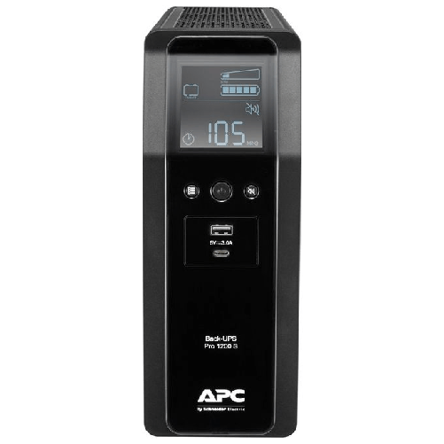 APC BACK UPS PRO BR 1200VA gruppo di continuità (UPS) A linea interattiva 1,2 kVA 720 W 8 presa(e) AC