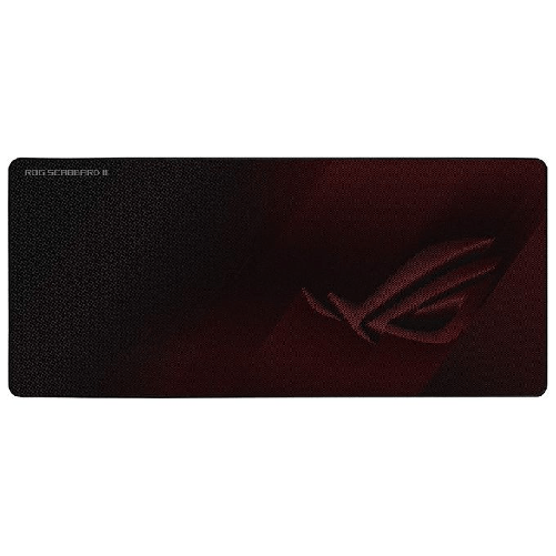 Asus rog strix scabbard ii tappetino mouse gaming 400x900mm nero e rosso antiscivolo ASUS ROG Strix Scabbard II Tappetino per mouse per gioco da compu
