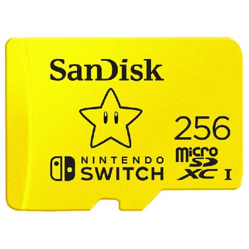 SanDisk MicroSDXC UHS-I 256Gb per Nintendo Switch Official Nintendo Licensed Product SanDisk SDSQXAO-256G-GNCZN memoria flash 256 GB MicroSDXC