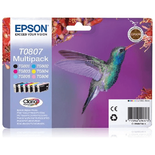 Epson Hummingbird Multipack a 6 colori