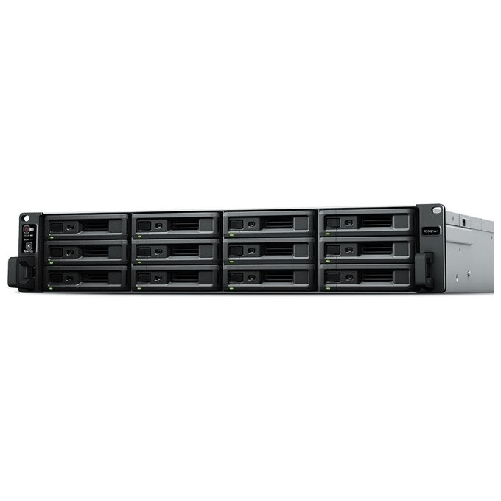 Synology RackStation RS3621XS+ server NAS e di archiviazione Server di archiviazione Armadio (2U) Intel Xeon D-1541 8 GB DDR4 Nero