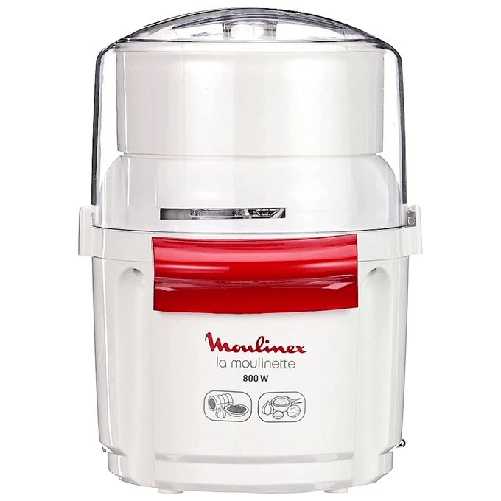 Moulinex MOULINETTE BOUTON AD56 Tritaverdure Elettrico 800W Rosso-Bianco Moulinex AD5601 Tritatutto Moulinette Bouton