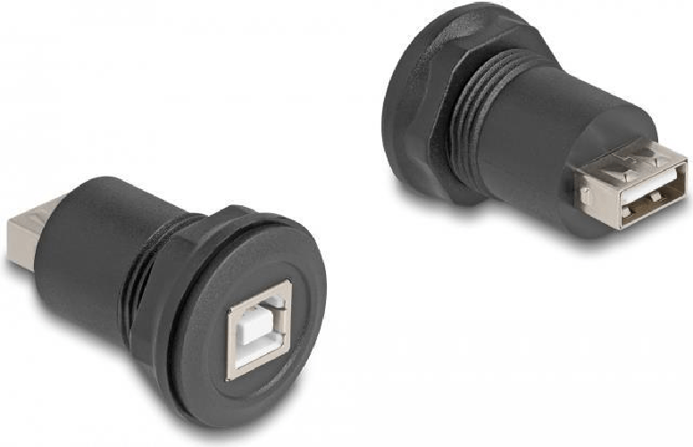 DeLOCK Connettore integrato da USB 2.0 Tipo-B a USB 2.0 Tipo-A nero