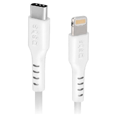 Sbs Cavo Lightning Charging Data Cable 1mt Bianco