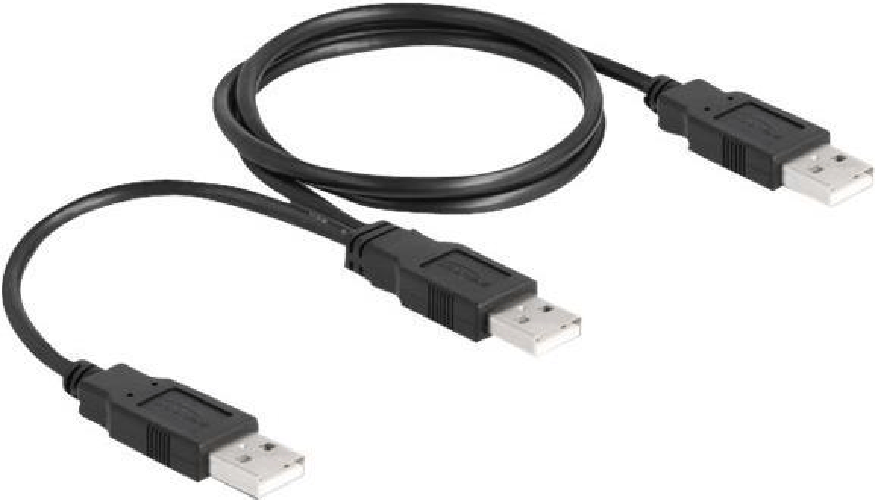 Delock Cavo USB 2.0 da Tipo A a 2 x Tipo A da 70 cm DeLOCK Cavo USB 2.0 Tipo-A a 2 x Tipo-A 70 cm