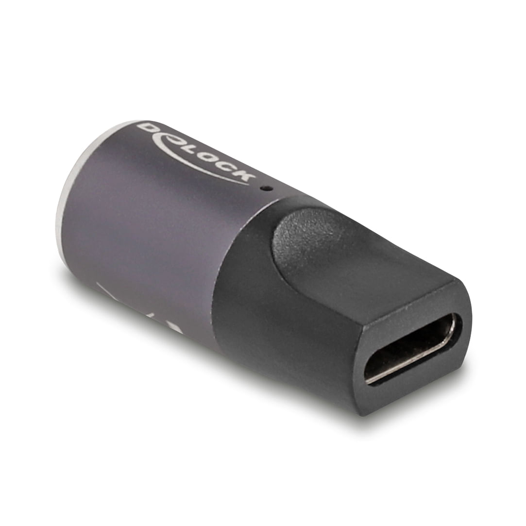 DeLOCK Adattatore per cavo di ricarica per portatile USB Type-C femmina a connettore magnetico a 8 pin