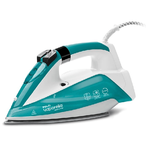 Polti Quick & Slide QS210 Ferro a vapore Alluminio 2400 W Verde, Bianco