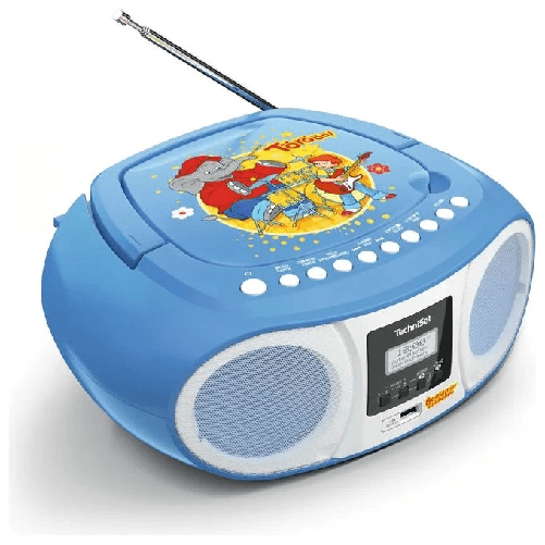 TechniSat DigitRadio 1990 Digitale 3 W DAB+, FM Blu Riproduzione MP3
