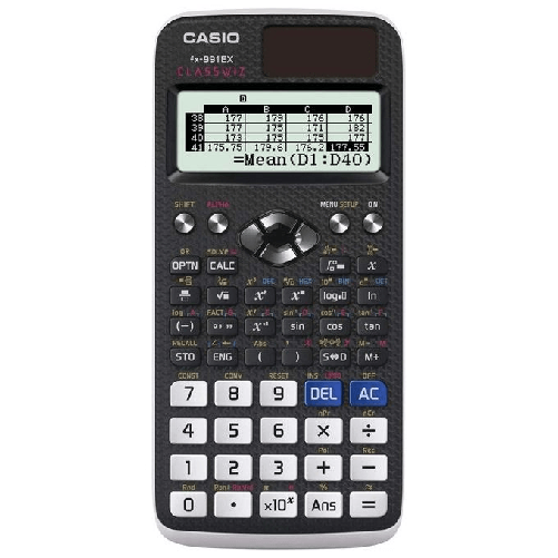Casio FX-991ES PLUS 2 calcolatrice Tasca Calcolatrice scientifica Nero