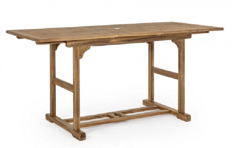 Tavolo da giardino Allungabile in legno 120-160X70 - NOEMI