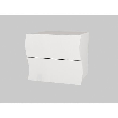 Comodino Moderno 2 Cassetti 50x40x41,3cm - APOLLO