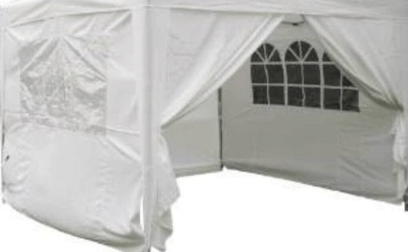 Set pareti gazebo BROOKS 3x3 in pvc - CLOTH