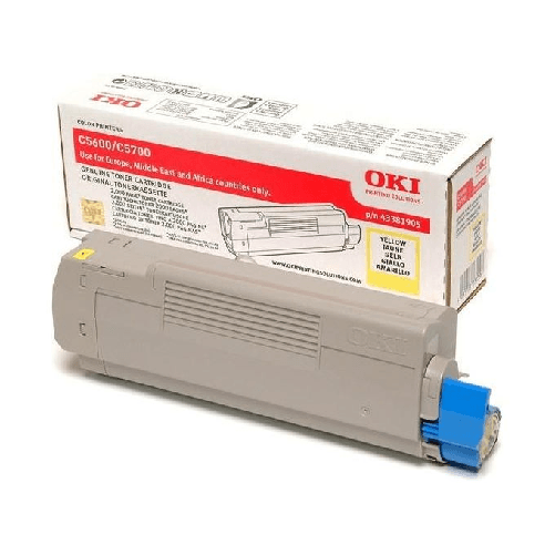 OKI 43381905 cartuccia toner 1 pz Originale Giallo