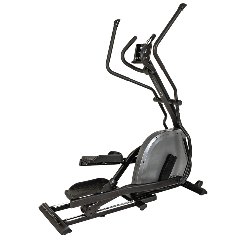 Toorx ERX-3500 Ellittica Tapis roulant magnetico Nero, Argento