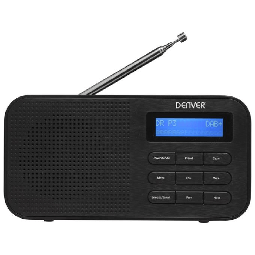 Denver DAB-42 Portatile Digitale Nero