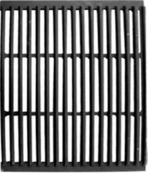 Griglia in ghisa per Barbecue KOBE 3 fuochi in Acciaio cm 43x21x1 - KOBE