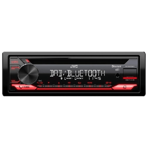 JVC KD-DB622BT Ricevitore multimediale per auto Nero 200 W Bluetooth