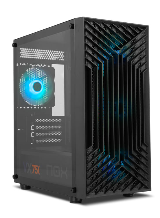 Nox Scatola NOX Micro-ATX Infinity Epsilon Rgb NOX INFINITY EPSILON Mini Tower Nero