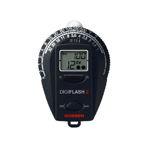 GOSSEN Digiflash 2 - Blitzmessgerät - digital (H263A) Gossen Digiflash 2 esposimetro Nero