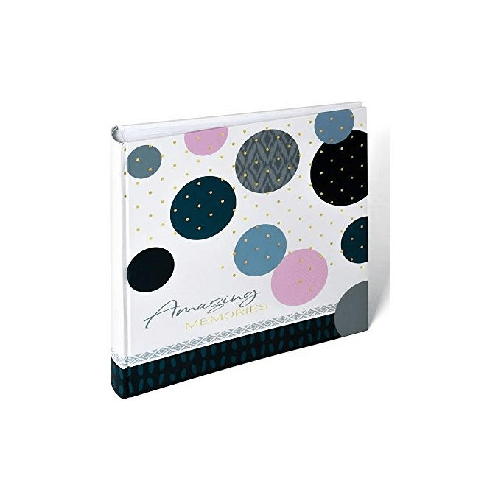 Walther MX485L Album Fotografico Amazing Memories 30x30cm 100 Schede Blu Walther Design MX-485-L album fotografico e portalistino Blu