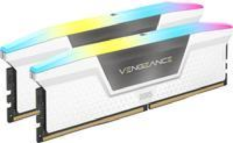 Corsair DIMM 64 GB DDR5-6000 (2x 32 GB) Dual-Kit (wei CMH64GX5M2B6000C40W Vengeance RGB INTEL XMP) Corsair Vengeance RGB CMH64GX5M2B6000C40W memoria 6