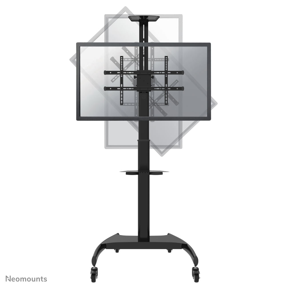 NewStar Supporto per Tv Lcd Nero Dimensione Schermo 37''-70'' Supporto a Pavimento Neomounts PLASMA-M1900E Carello TV 37-70" - ruotabile