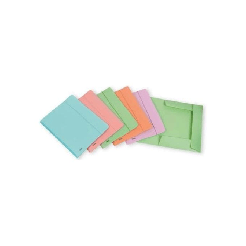 Favorit 400115580 cartella Polipropilene (PP) Crema, Verde, Rosa, Viola, Turchese A4