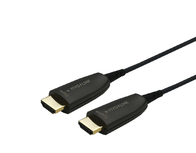Vivolink PROHDMIOP8K40 cavo HDMI 40 m HDMI tipo A (Standard) Nero