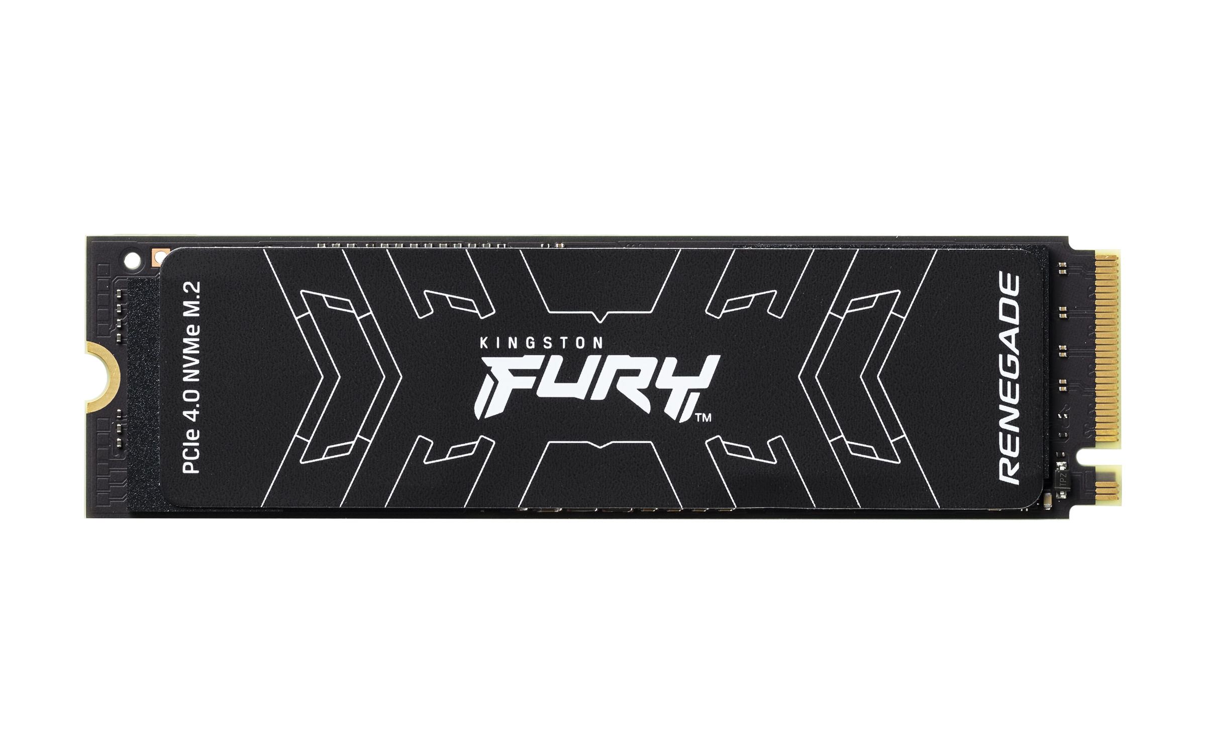 Kingston Technology FURY Renegade M.2 4000 GB PCI Express 4.0 3D TLC NVMe Kingston Technology 4000G FURY RENEGADE M.2 2280 NVMe SSD