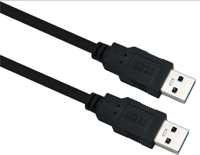 Cavo di collegamento Helos USB 3.0 A maschio/A maschio 30 m nero