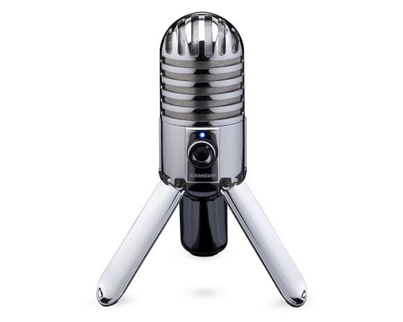 Samson Meteor Mic Cromo Microfono per laptop