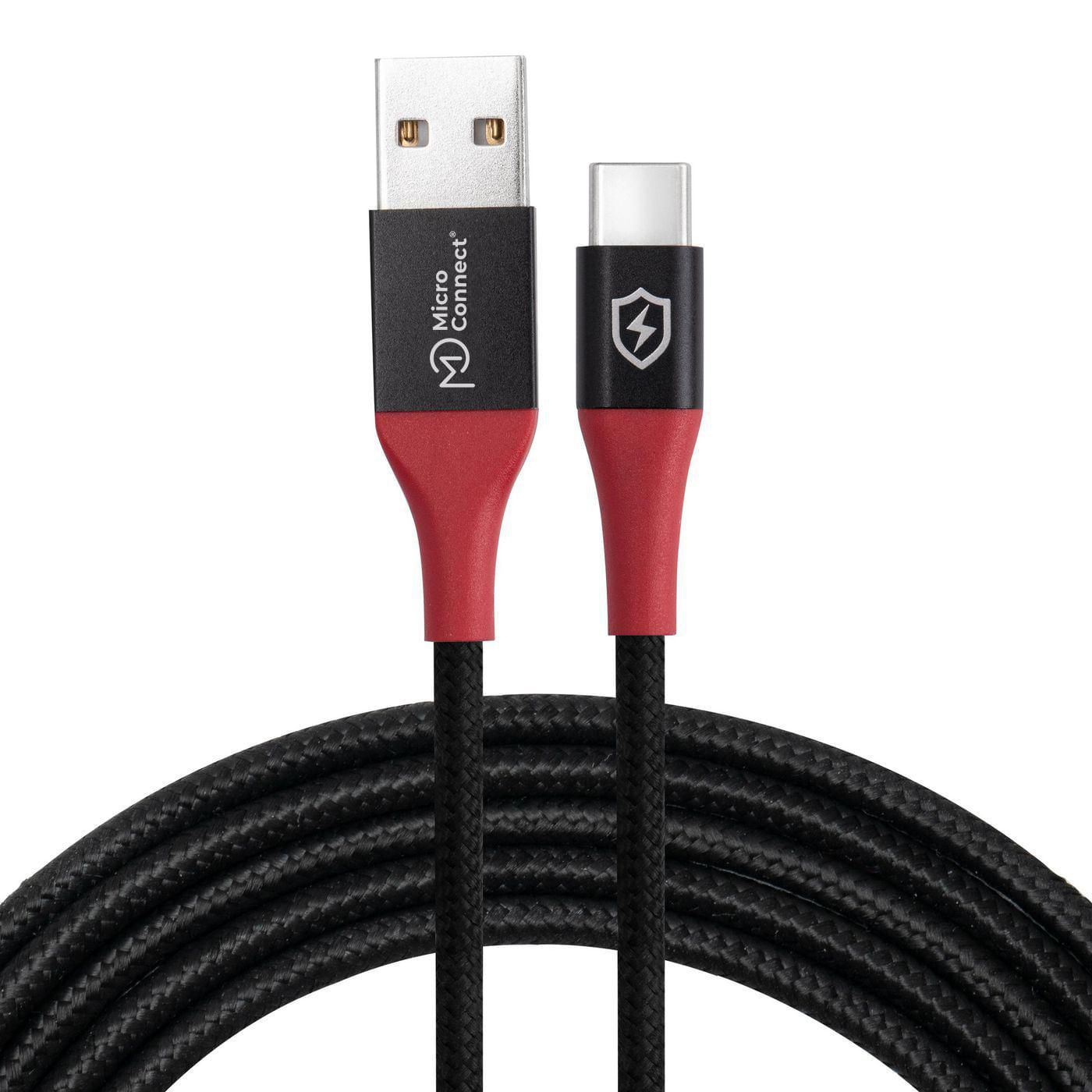 Microconnect MC-AUSBC-SC cavo USB 15 m USB A USB C Nero (Safe Charge USB-A to C Data - Blocker cable 1.5m - Warranty 300 Microconnect MC-AUSBC-SC cavo