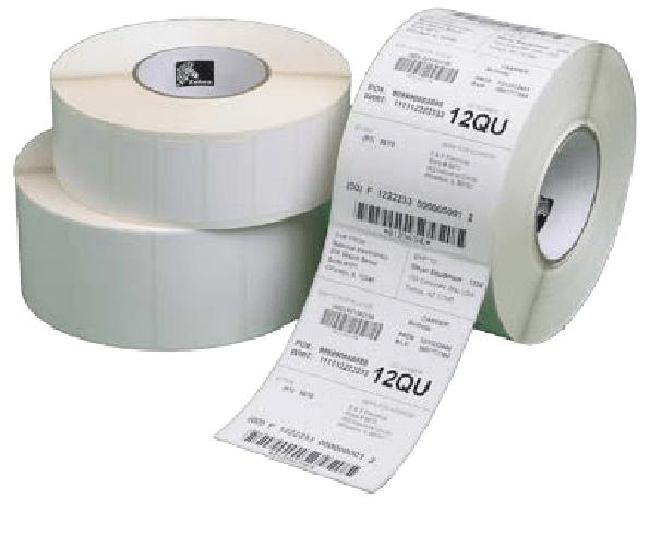 Zebra Z-Perform 1000D - Carta - Adesivo acrilico permanente - Non rivestito - Bianco brillante - 1016 x 508 mm 247 Etich Zebra Z-Perform 1000D Bianco