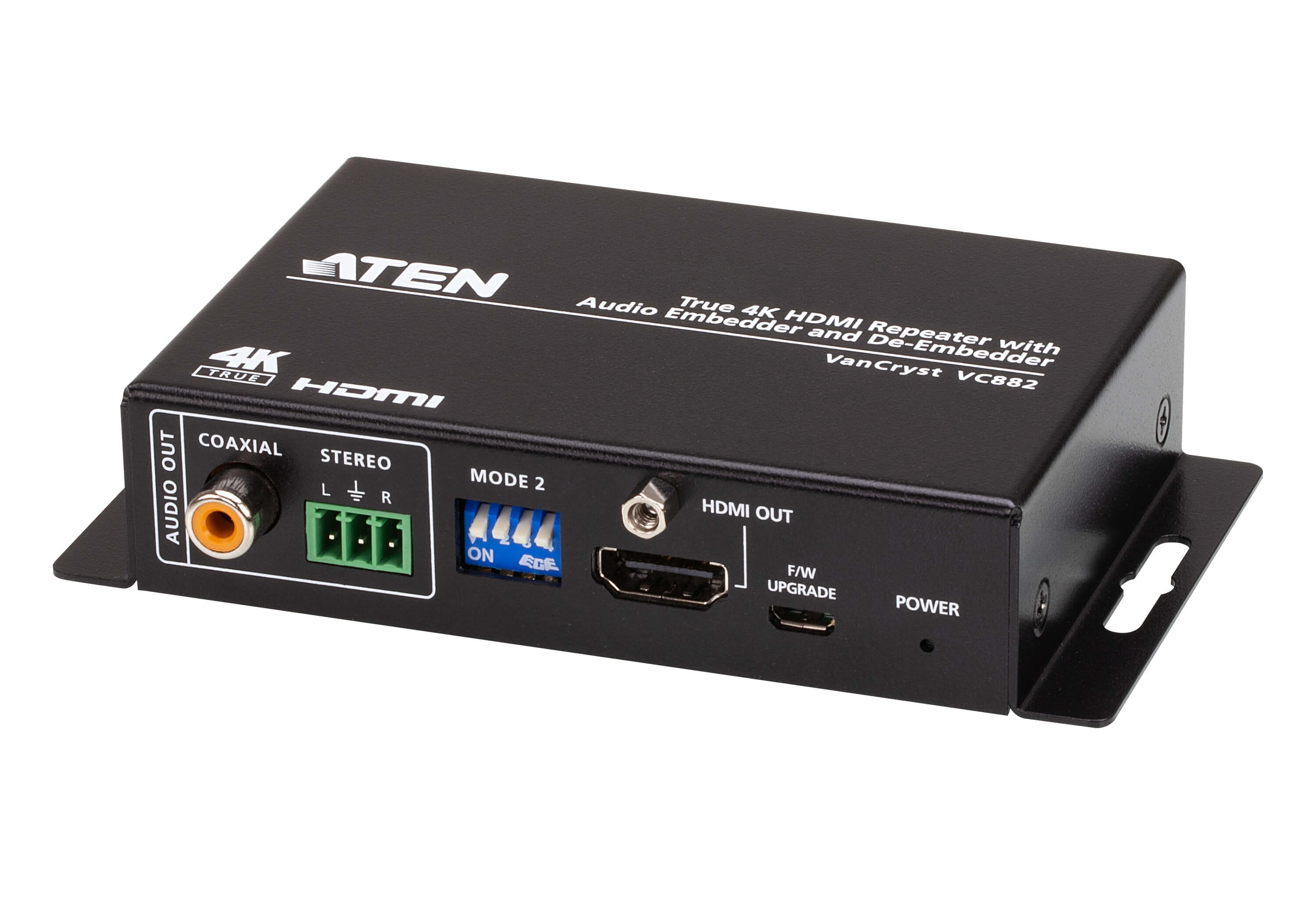 ATEN Ripetitore HDMI True 4K con embedder e de-embedder audio