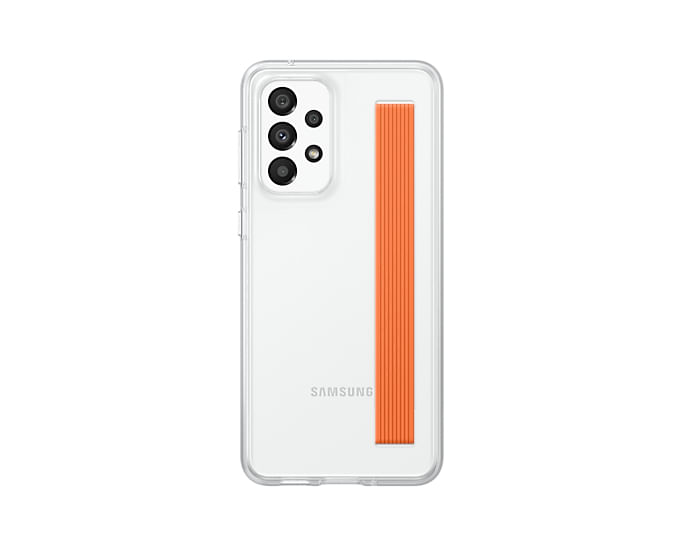Samsung Slim Strap Cover per Galaxy A33 5G, Trasparente