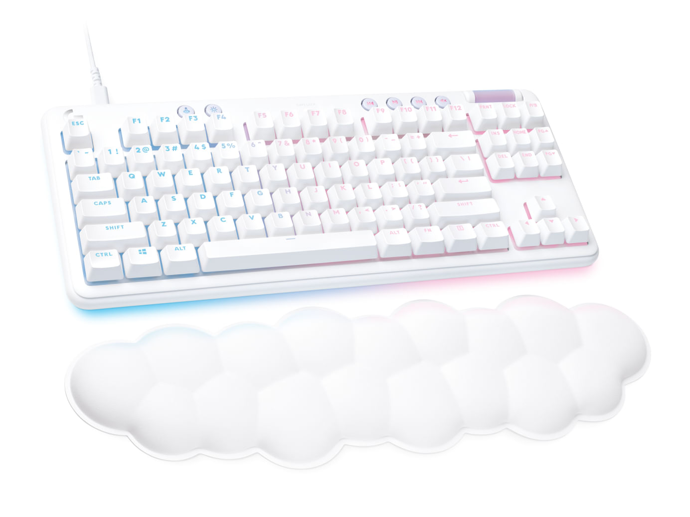 Logitech G G713 tastiera Gaming USB QWERTZ Tedesco Bianco