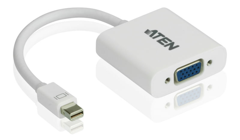 ATEN Mini Displayport (male) to VGA (female) convertor ATEN Adattatore porta Mini Display - VGA