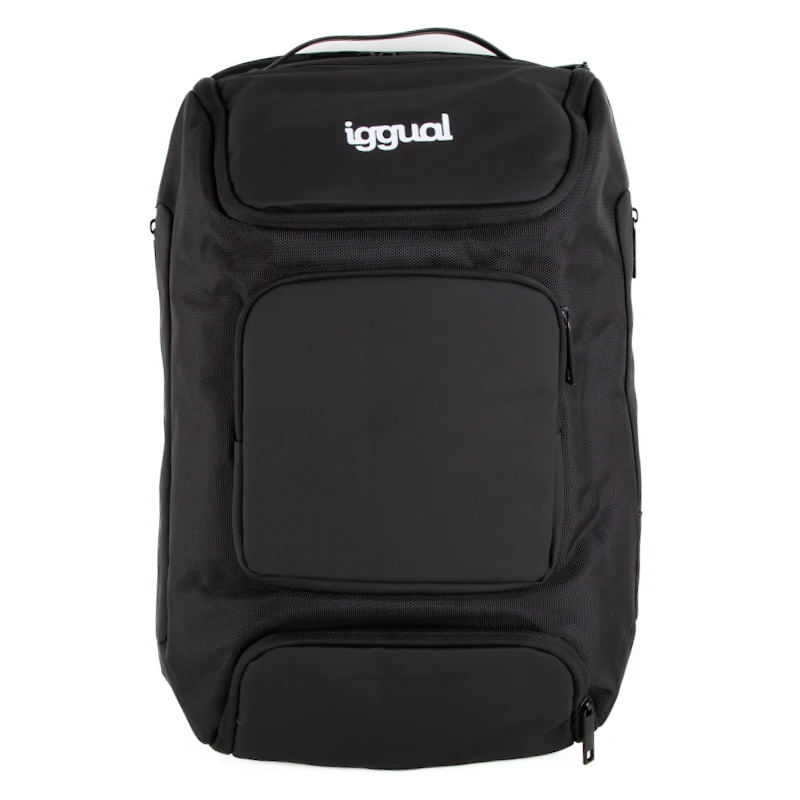 iggual IGG318539 borsa per laptop 39,6 cm (15.6") Zaino Nero