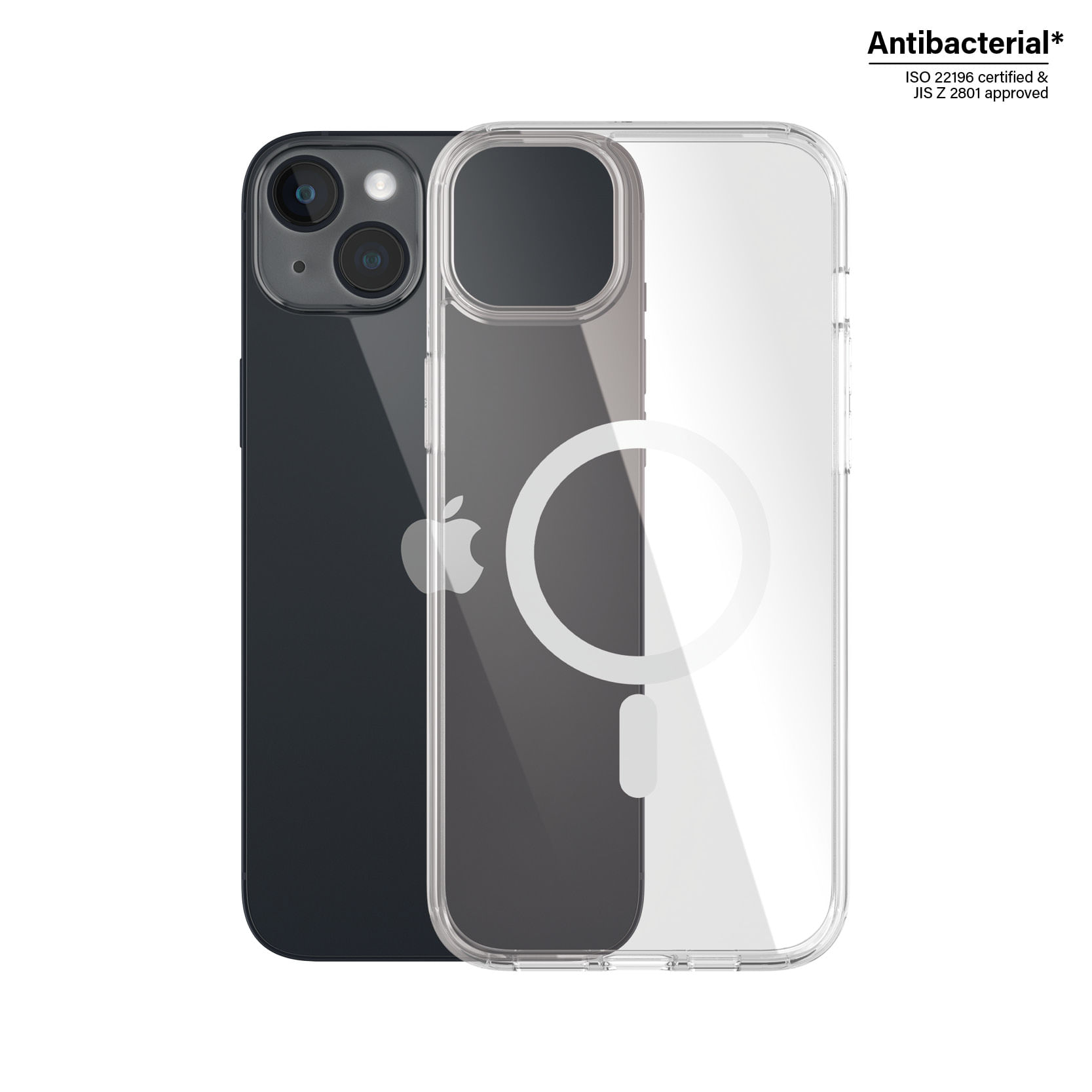 PanzerGlass HardCase MagSafe custodia per cellulare 17 cm 6.7 Cover Trasparente (PanzerGlass HardCase Magsafe Apple iPho PanzerGlass HardCase MagSafe