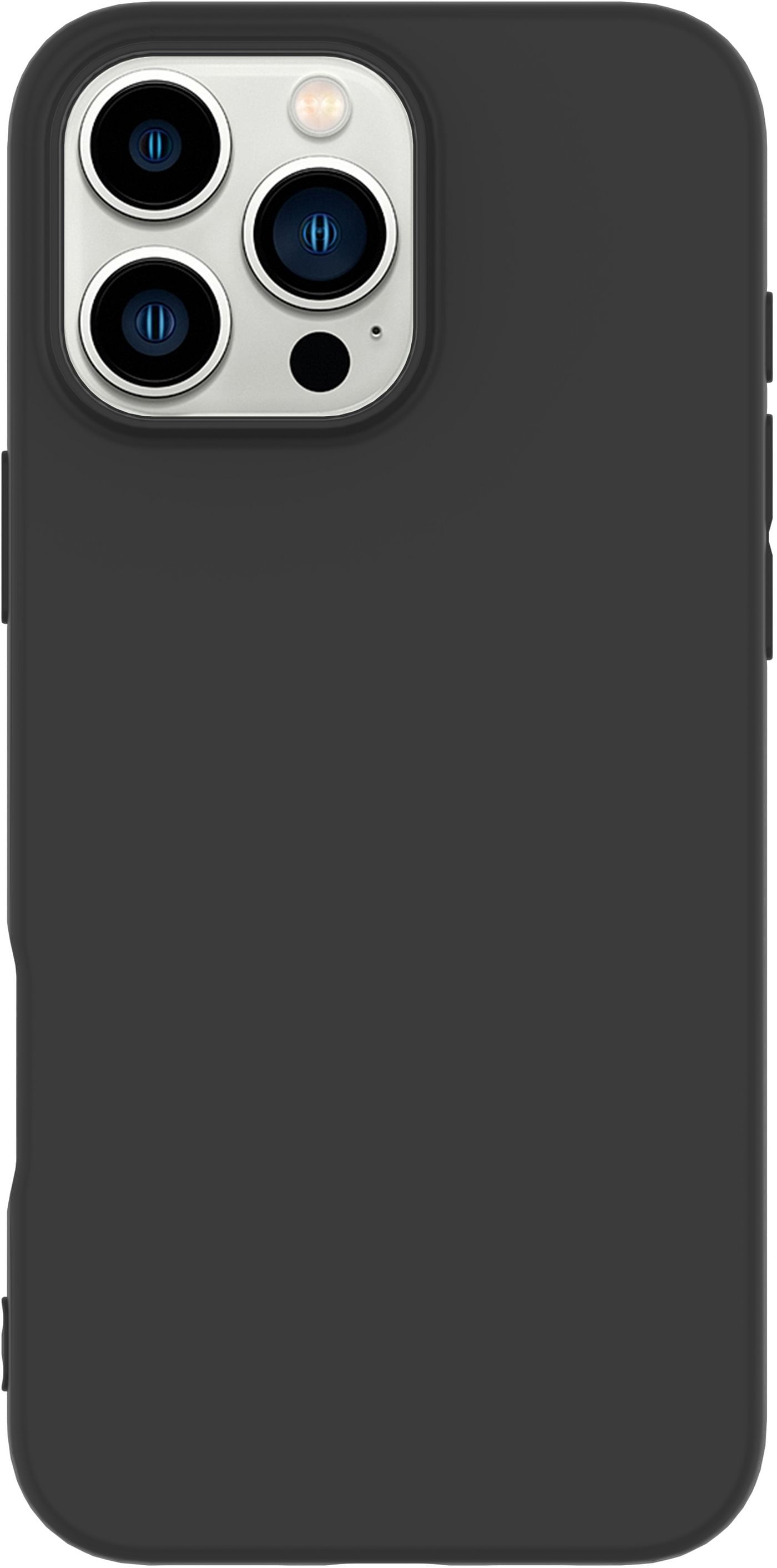 ESTUFF Cover for INFINITE VIENNA iPhone 16 Pro - Max Black Cover. Material - 100% recycled TPU - Warranty 24M eSTUFF ES67101053 custodia per cellulare