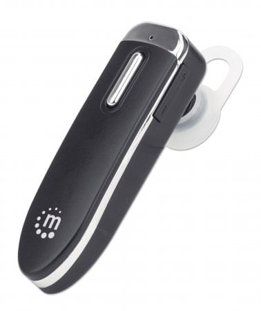 Manhattan 179553 cuffia e auricolare Wireless In-ear Musica e Chiamate Micro-USB Bluetooth Nero (HEADSET SINGLE EAR BLUE Manhattan 179553 cuffia e aur