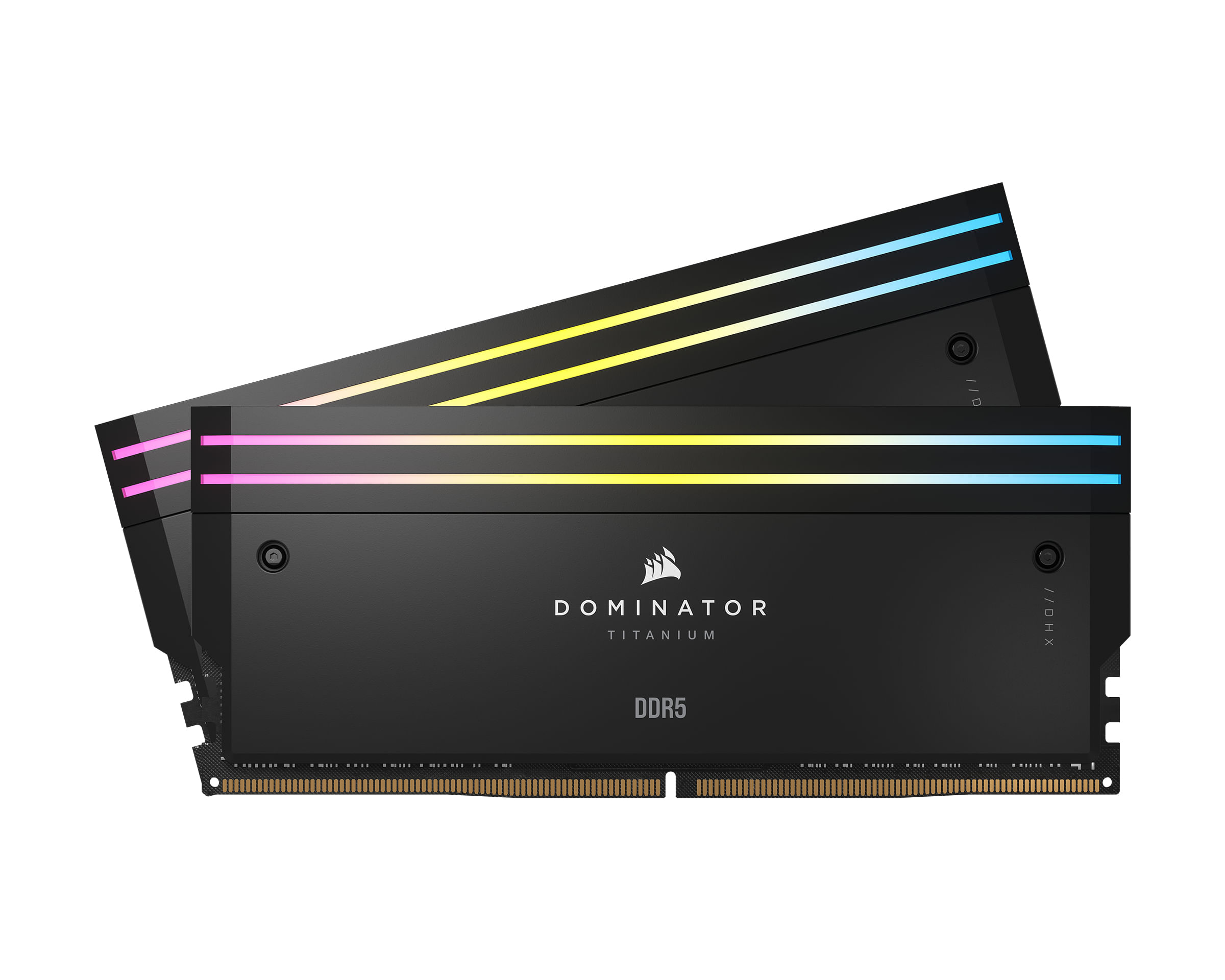 Corsair Dominator Titanium CMP32GX5M2X6600C32 memoria 32 GB 2 x 16 GB DDR5 6600 MHz (32GB DDR5 6600 UDIMM RGB K2) Corsair Dominator Titanium CMP32GX5M