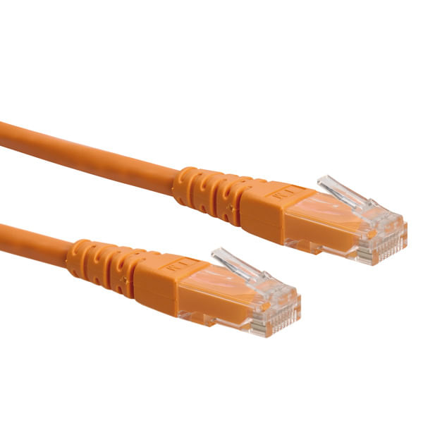 ROLINE 2m Cat6 UTP cavo di rete Arancione U/UTP UTP (Roline CAT6 UTP CU Ethernet Cable Orange 2m) ROLINE 2m Cat6 UTP cavo di rete Arancione U/UTP (UTP