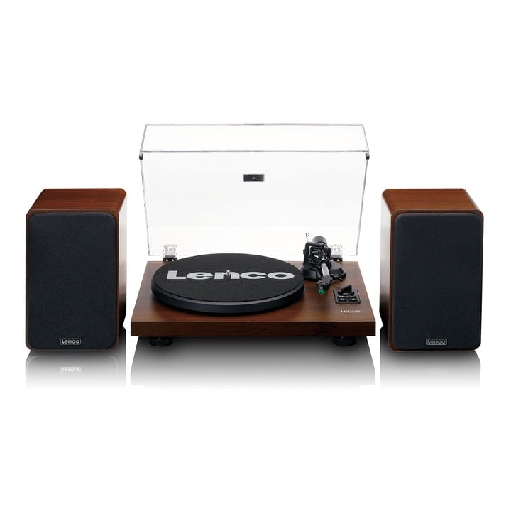 Lenco LS-600WA piatto audio Giradischi con trasmissione a cinghia Nero, Legno Manuale