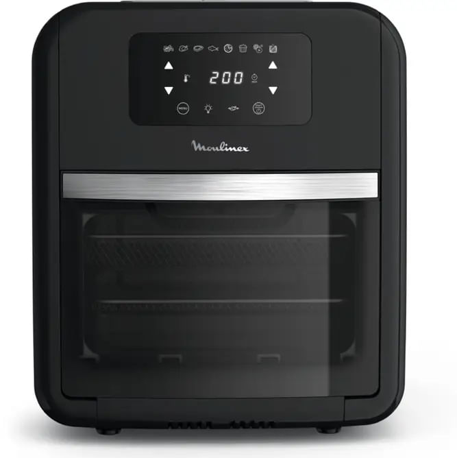 Moulinex Al5018 Easy Fry Oven e Grill Friggitrice Ad Aria Calda E Forno Elettrico 11 Litri 2000 W Nero Moulinex Friggitrice aria Oven&Grill 11L