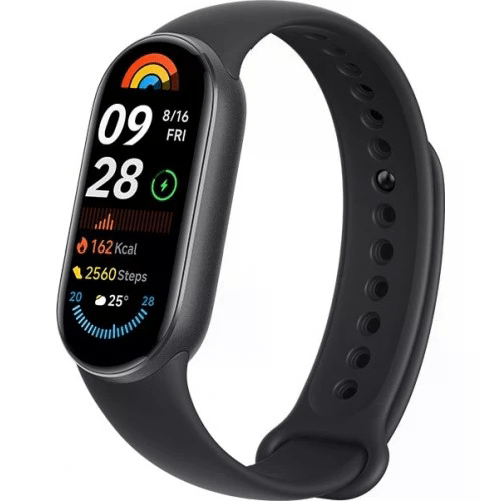 Xiaomi Bracciale attività Xiaomi Mi Smart Band 9 Schermo AMOLED da 162 - Bluetooth 5.4 - Più di 150 modalità sportive Xiaomi Smart Band 9 Digitale Bra