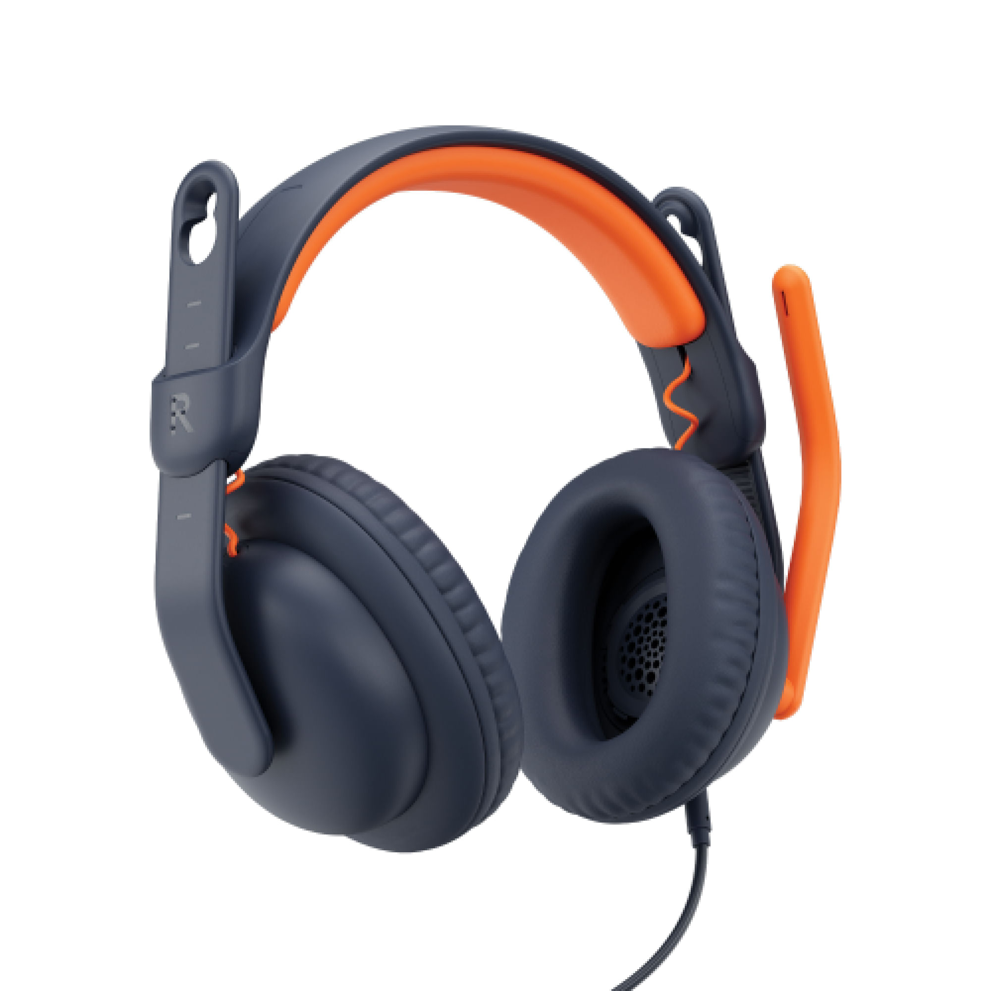 Logitech Zone Learn Auricolare Cablato A Padiglione Studio USB tipo-C Blu Arancione (ZONE LEARN - CLASSIC BLUE - WW-9006 Logitech Zone Learn Auricolar