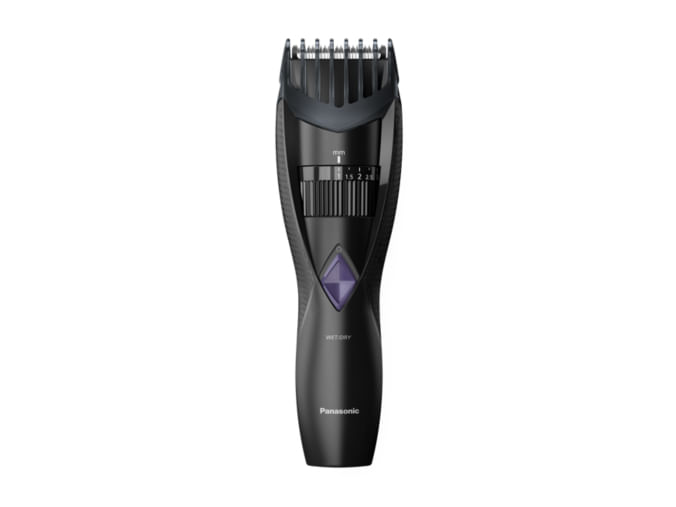 Panasonic ER-GB37, Regolabarba e tagliacapelli, Pettine accessorio, WetDry, Silver