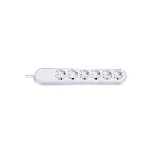 Bachmann Tischsteckdose SMART 6fach schwarz ffenbar ohne Schalter mit Kinderschutz 15m H05VV Bachmann 381.147K prolunghe e multiple 1,5 m 6 presa